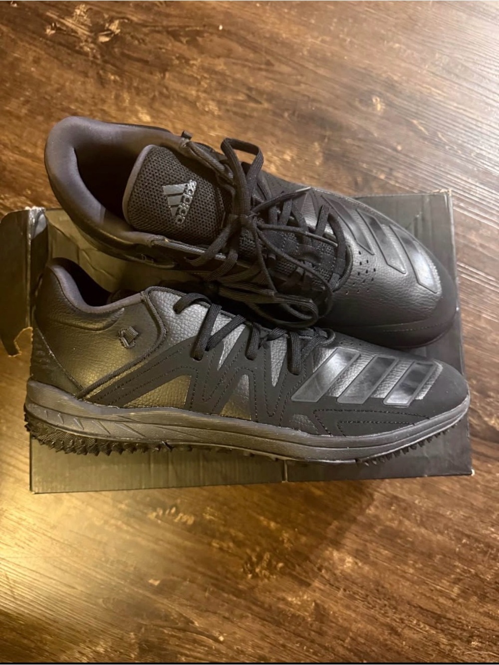 adidas Men's All-Black Low-Top Sneakers